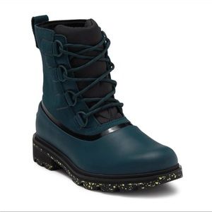 SOREL Lennox Street Lace-Up Hiking Boot size 7.5 Dark Seas